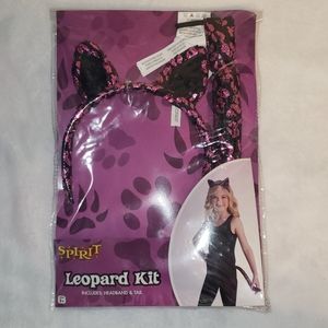 Halloween child leopard kit